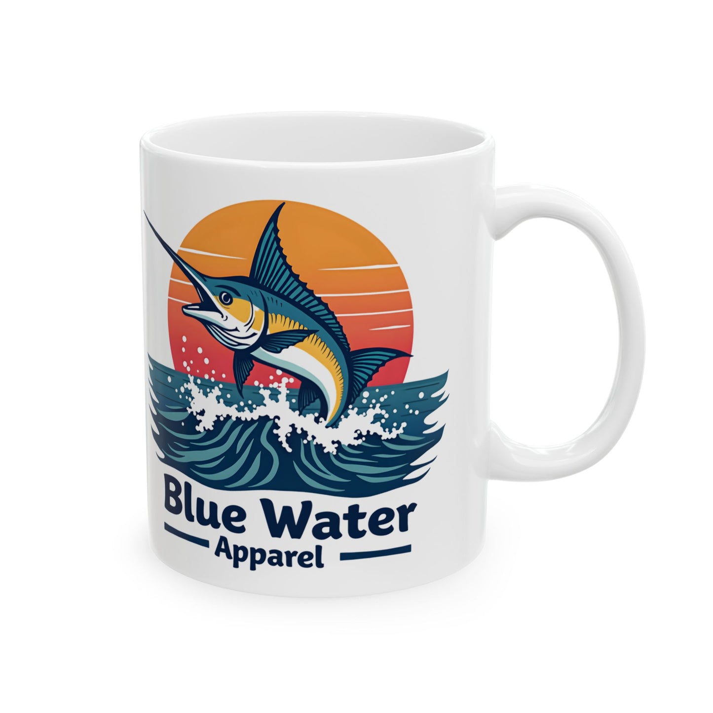 Vintage Marlin 11oz. Mug by Blue Water Apparel