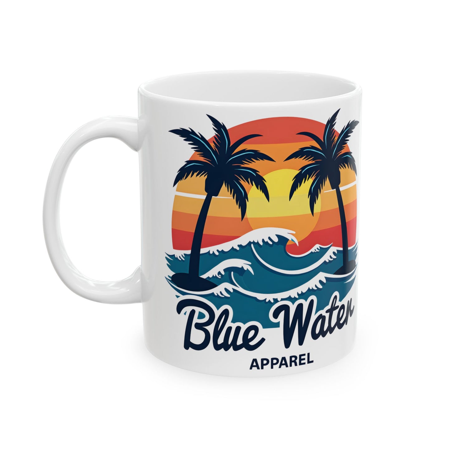 Vintage Sunset 11oz. Coffee Mug by Blue Water Apparel