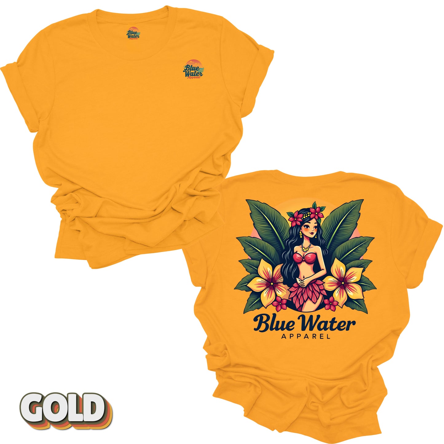 Vintage Graphic Tee - Island Girl by Blue Water Apparel