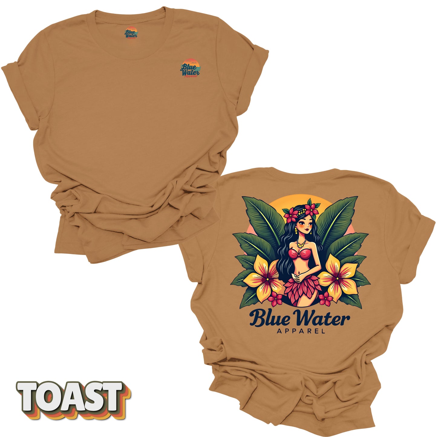 Vintage Graphic Tee - Island Girl by Blue Water Apparel