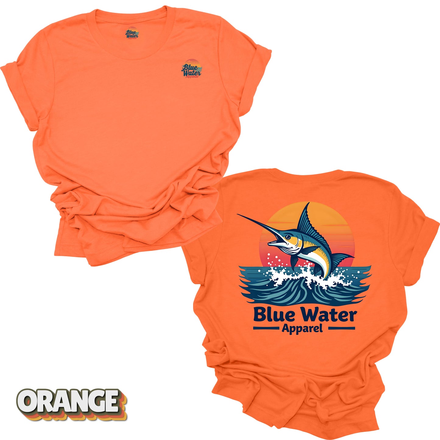 Vintage Graphic Tee - Vintage Marlin by Blue Water Apparel