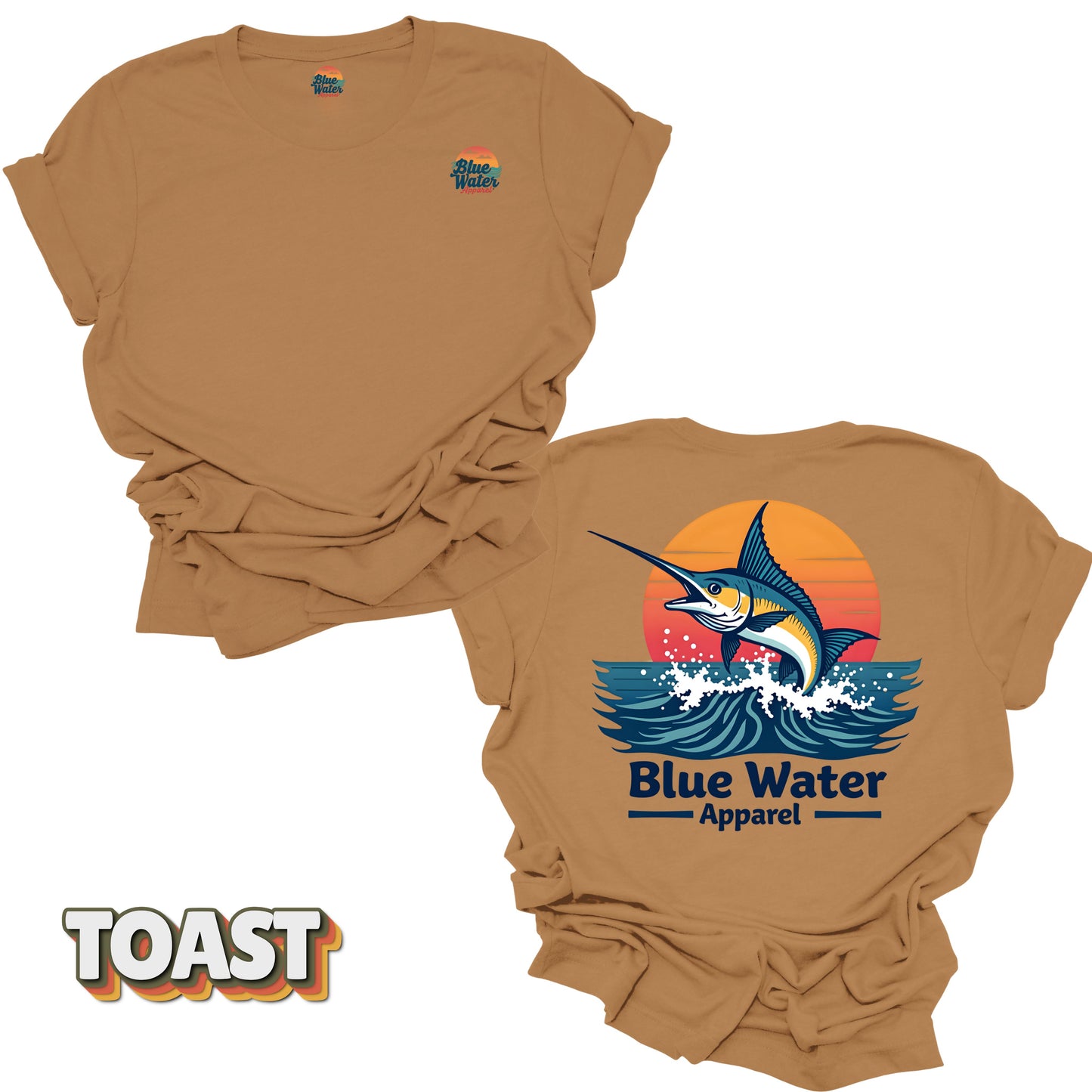 Vintage Graphic Tee - Vintage Marlin by Blue Water Apparel