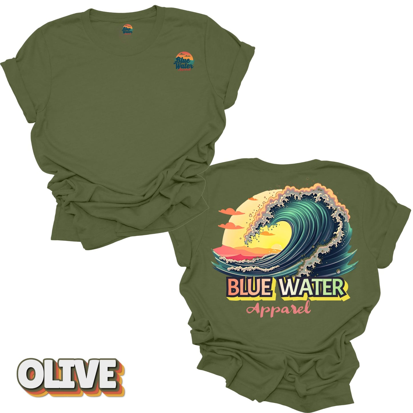 Vintage Graphic Tee - Vintage Surf by Blue Water Apparel