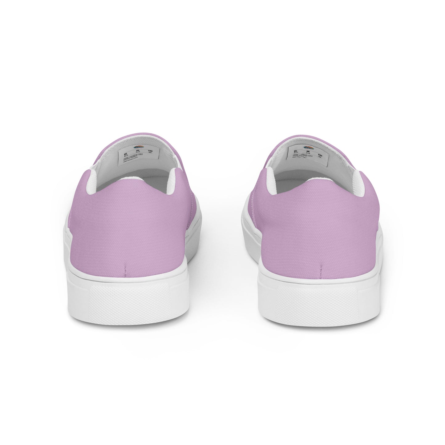 Lilac Men’s Slip-On Canvas Shoes to Match Our Retro Collection T-Shirts!