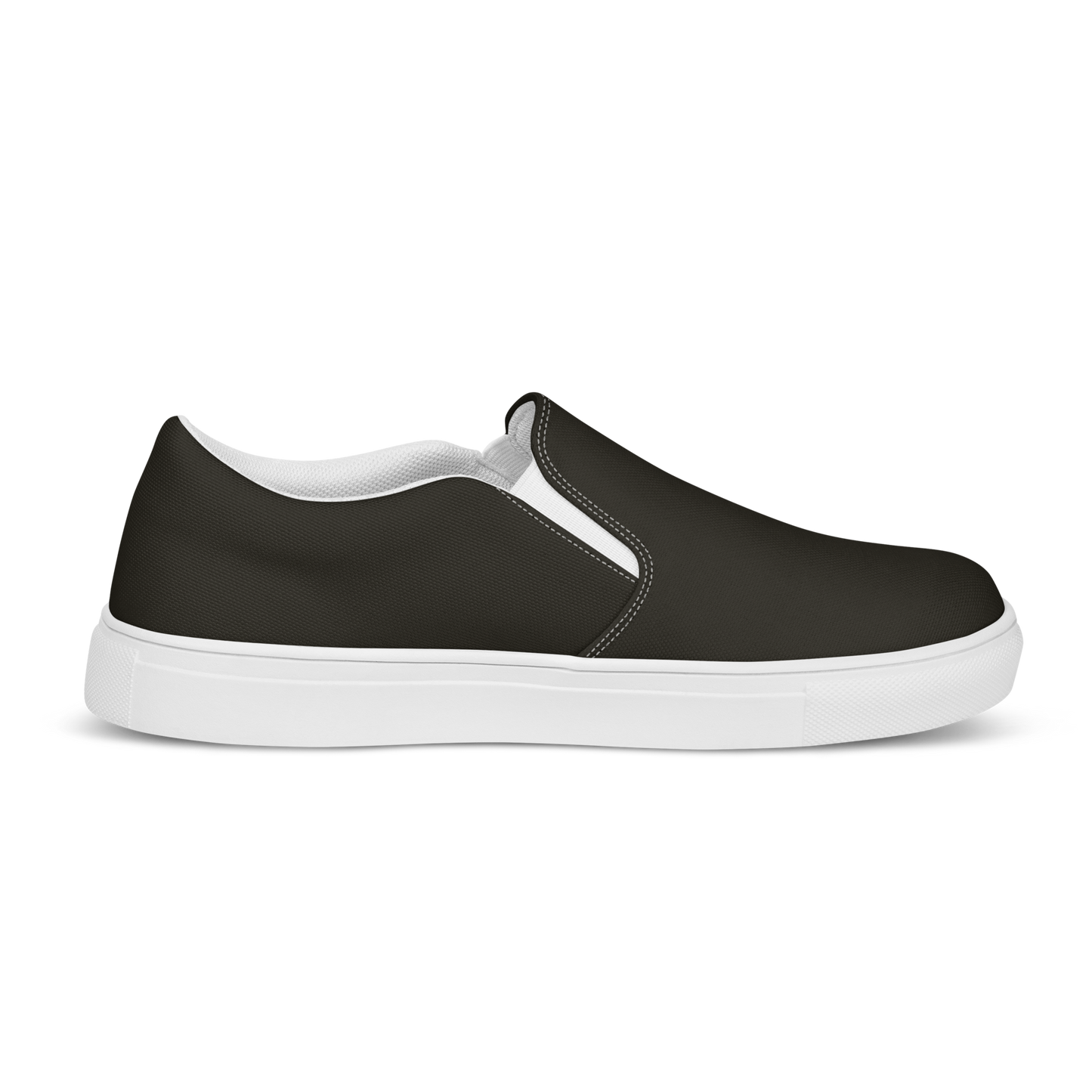 Black Men's Slip-On Canvas Shoes to Match Our Retro Collection T-Shirts!