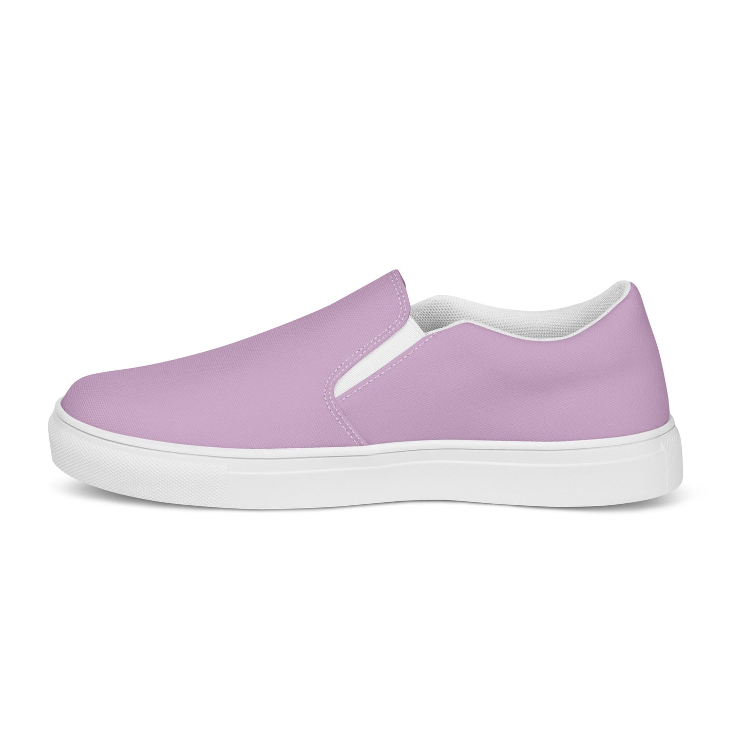 Lilac Men’s Slip-On Canvas Shoes to Match Our Retro Collection T-Shirts!