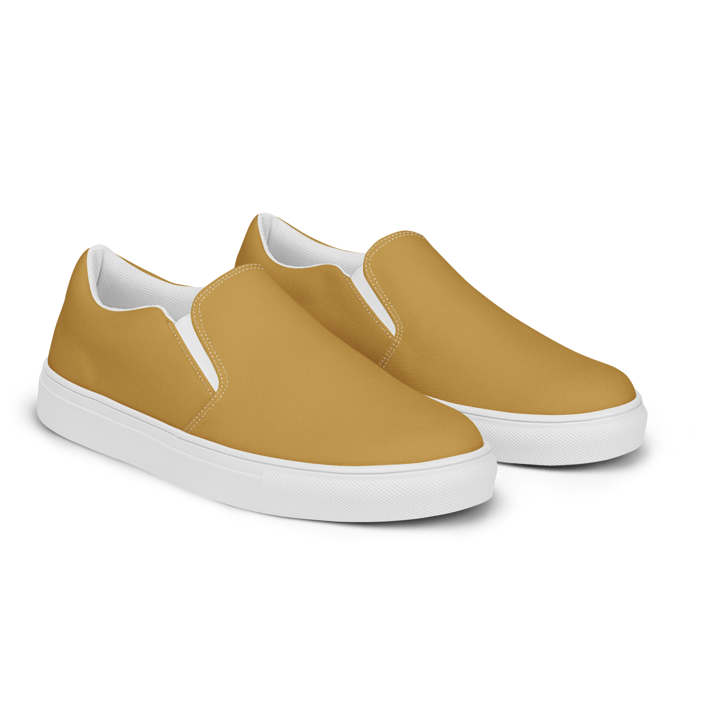 Mustard Men’s Slip-On Canvas Shoes to Match Our Vintage Collection T-Shirts!
