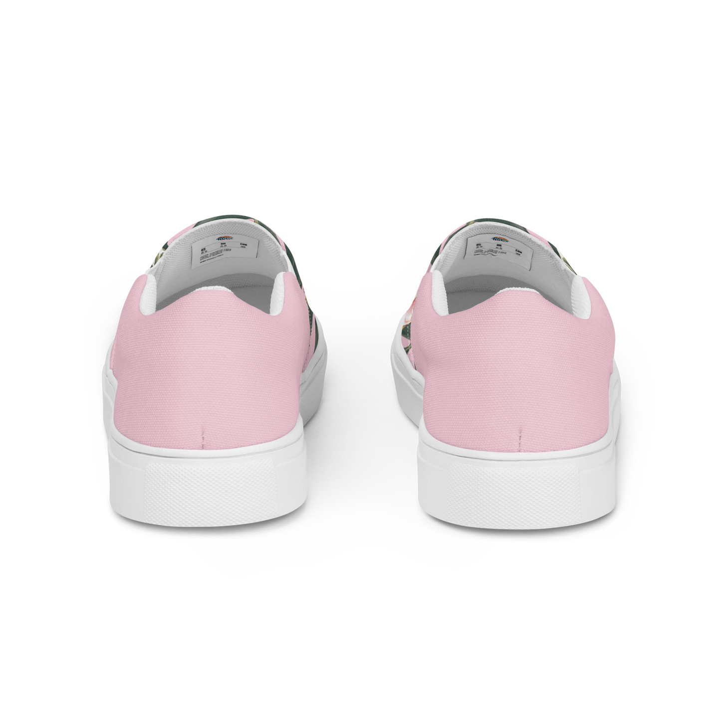Tropical Bloom Women's Slip-On Canvas Shoes by Blue Water Apparel