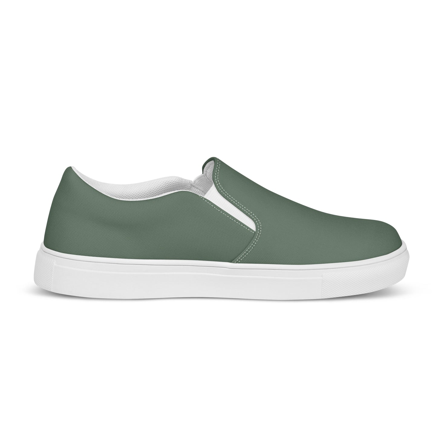 Military Green Women’s Slip-On Canvas Shoes to Match Our Vintage Collection Hooded Sweatshirts!