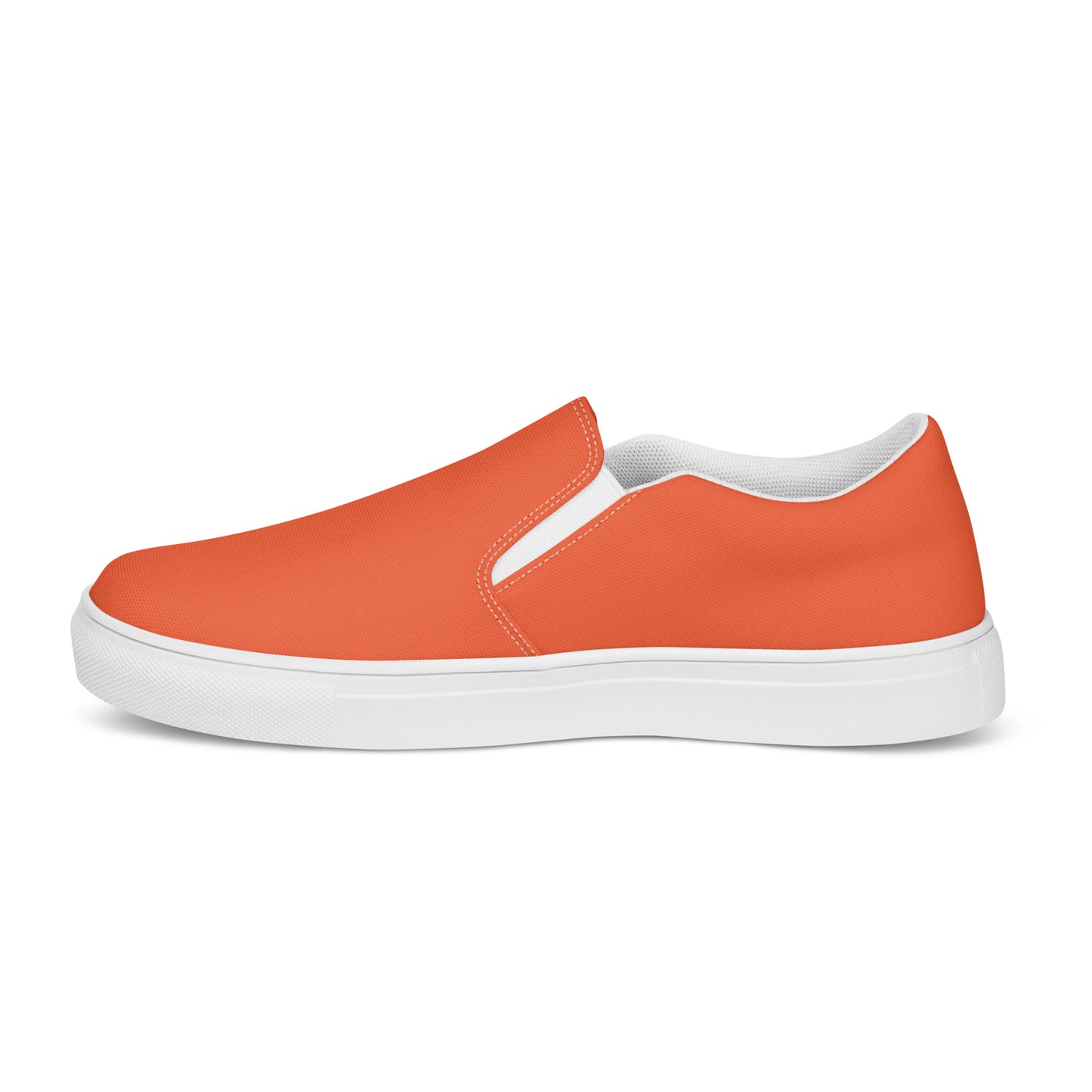 Orange Women’s Slip-On Canvas Shoes to Match Our Vintage Collection Hooded Sweatshirts!