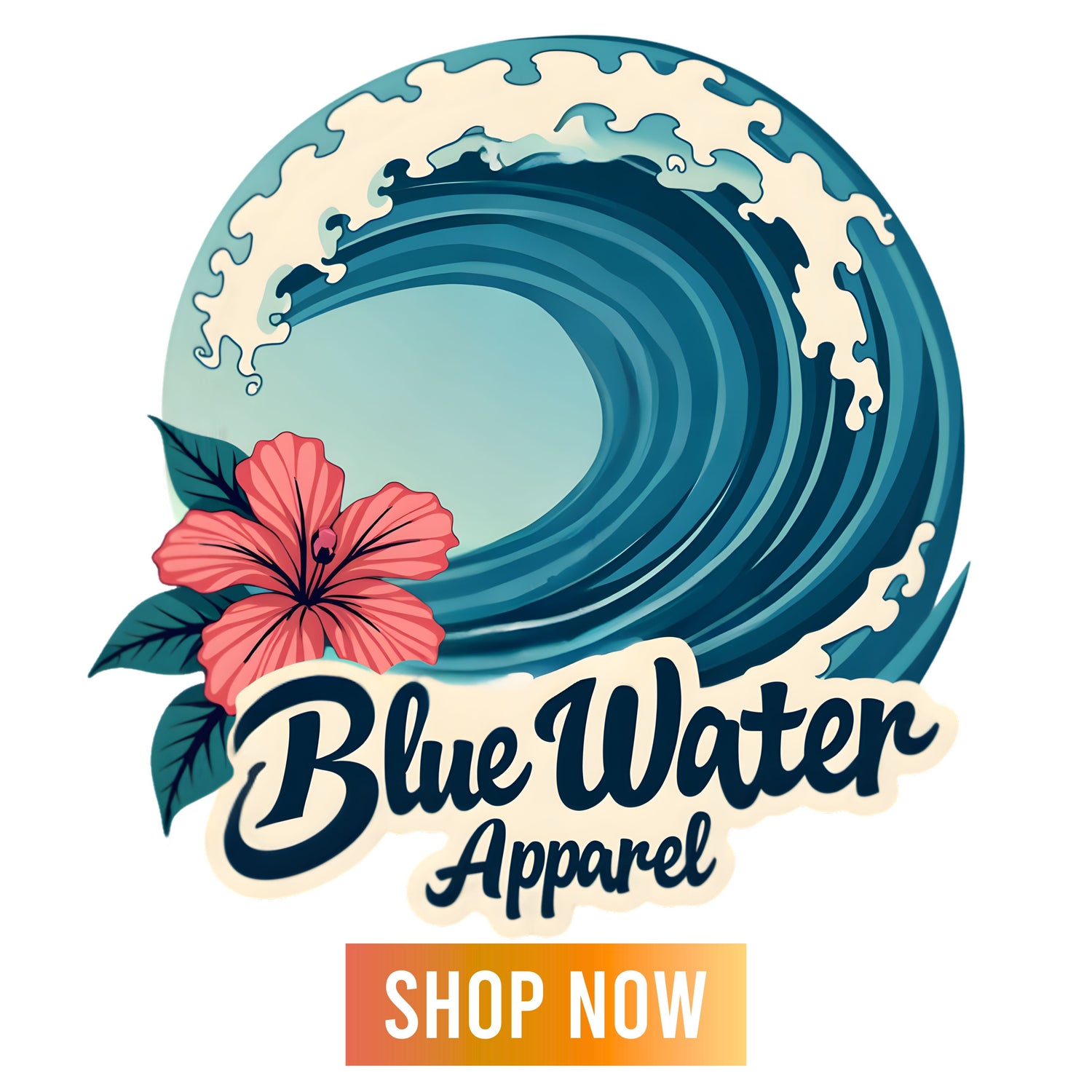 Hibiscus Wave T-Shirts