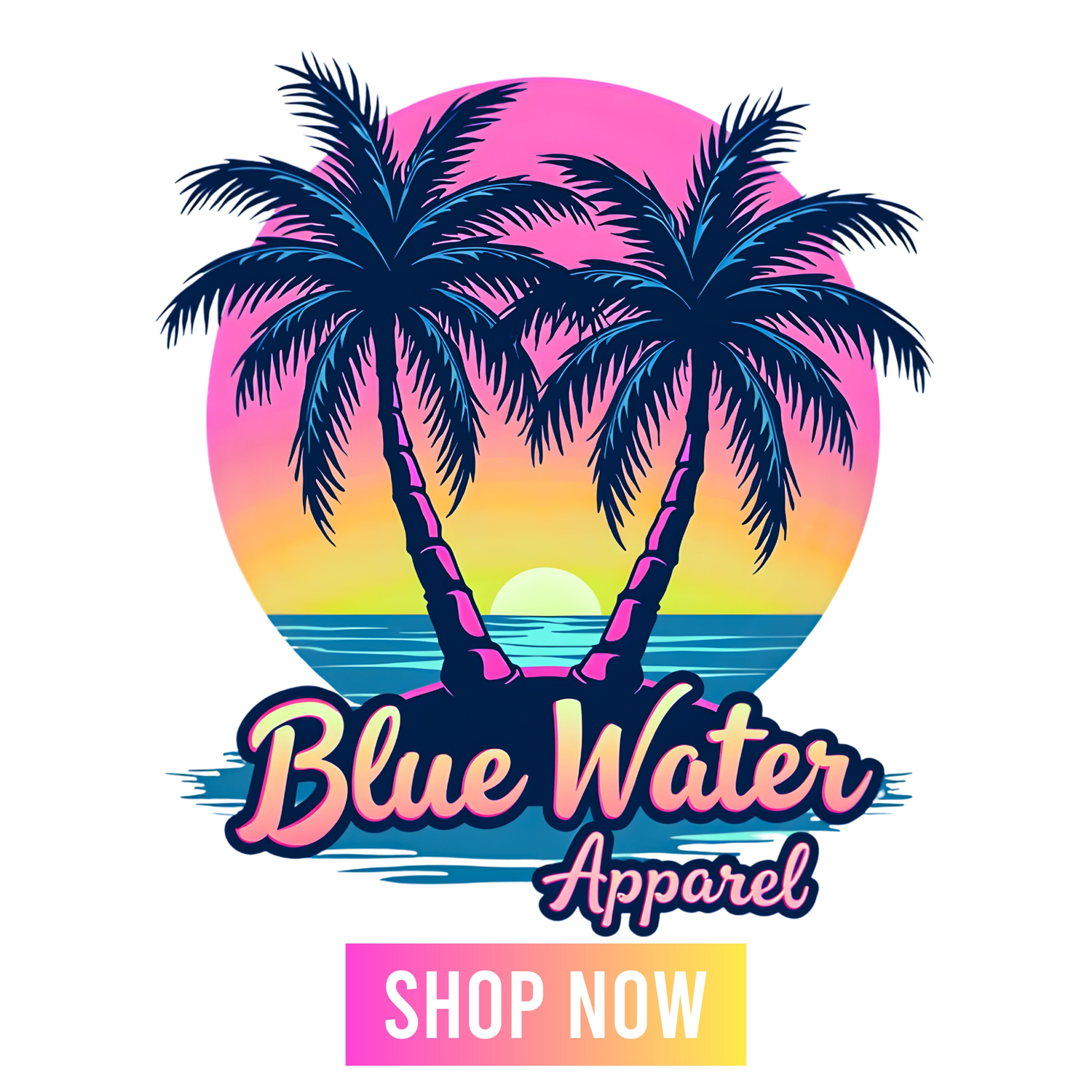 Neon Tropics Shop Now Button