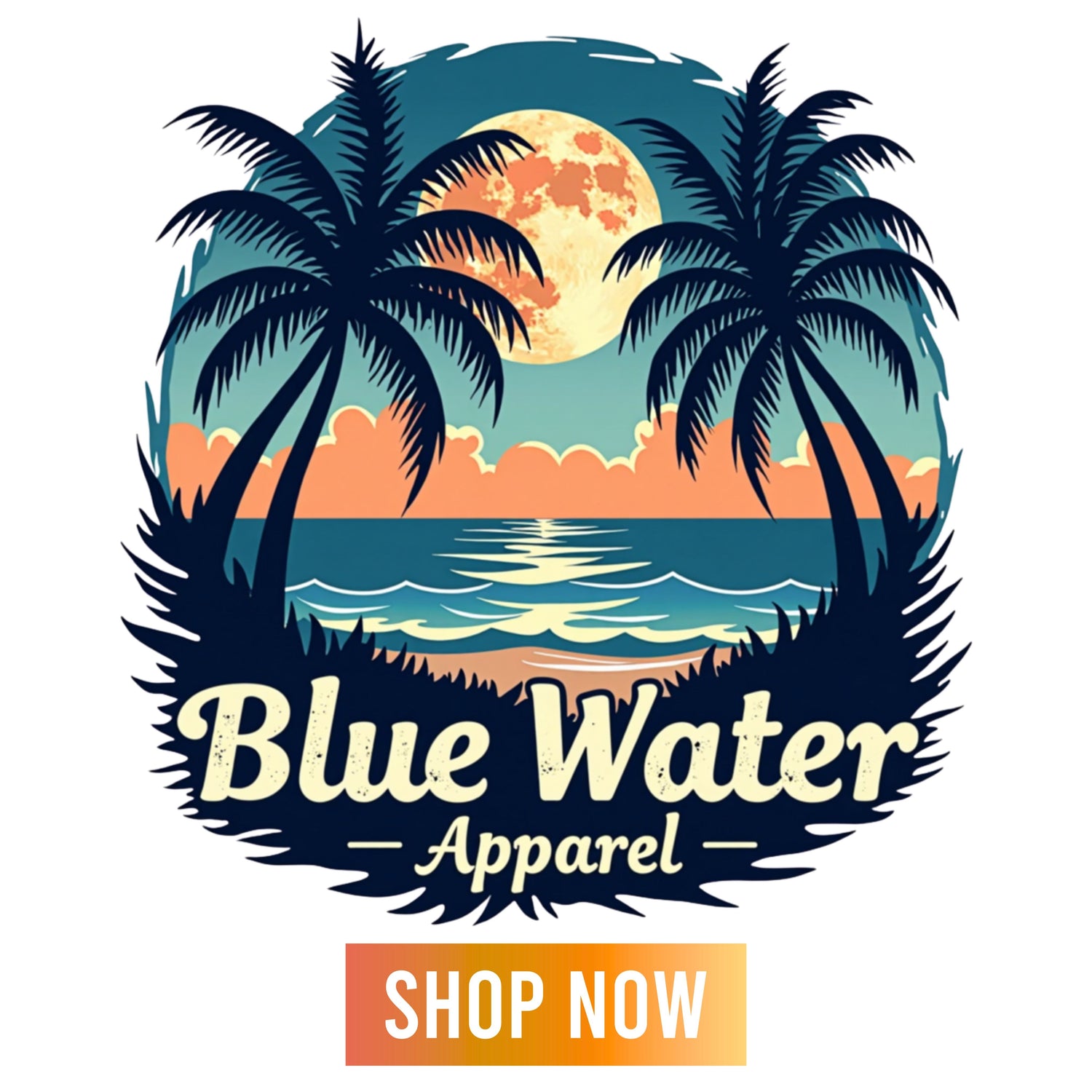 Tropical Moon T-Shirts