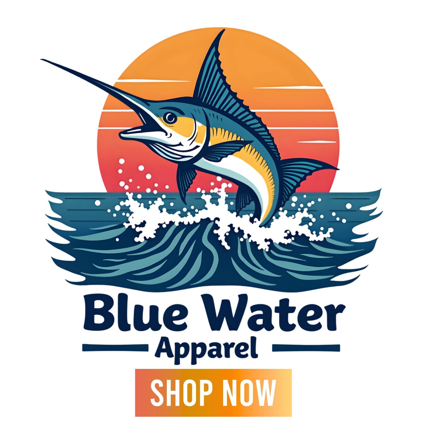 Vintage Marlin Shop Now Button