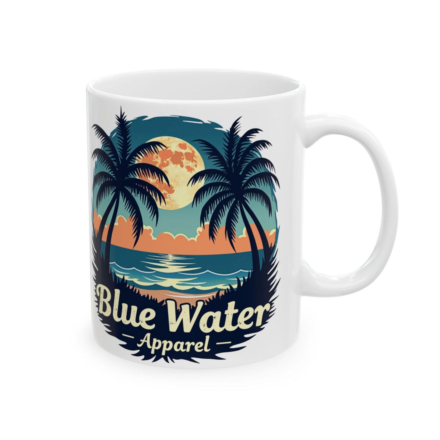 Tropical Moon 11oz. Mug by Blue Water Apparel