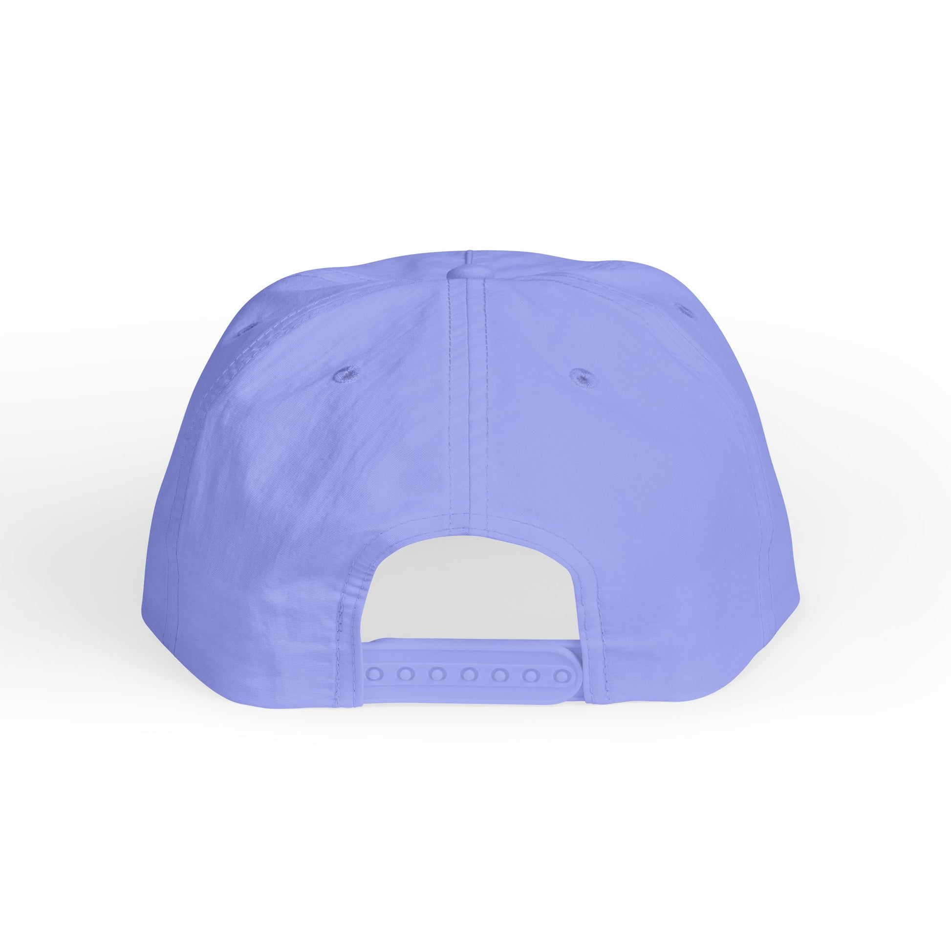 back view of lapis retro surf surf cap by blue water apparel