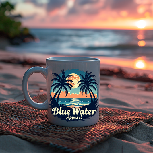 Tropical Moon 11oz. Mug by Blue Water Apparel
