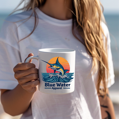Vintage Marlin 11oz. Mug by Blue Water Apparel