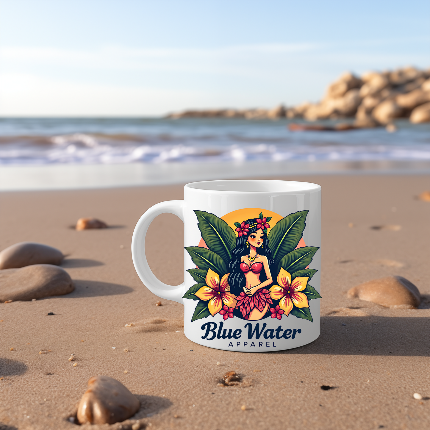 Island Girl 11oz. Ceramic Mug by Blue Water Apprel