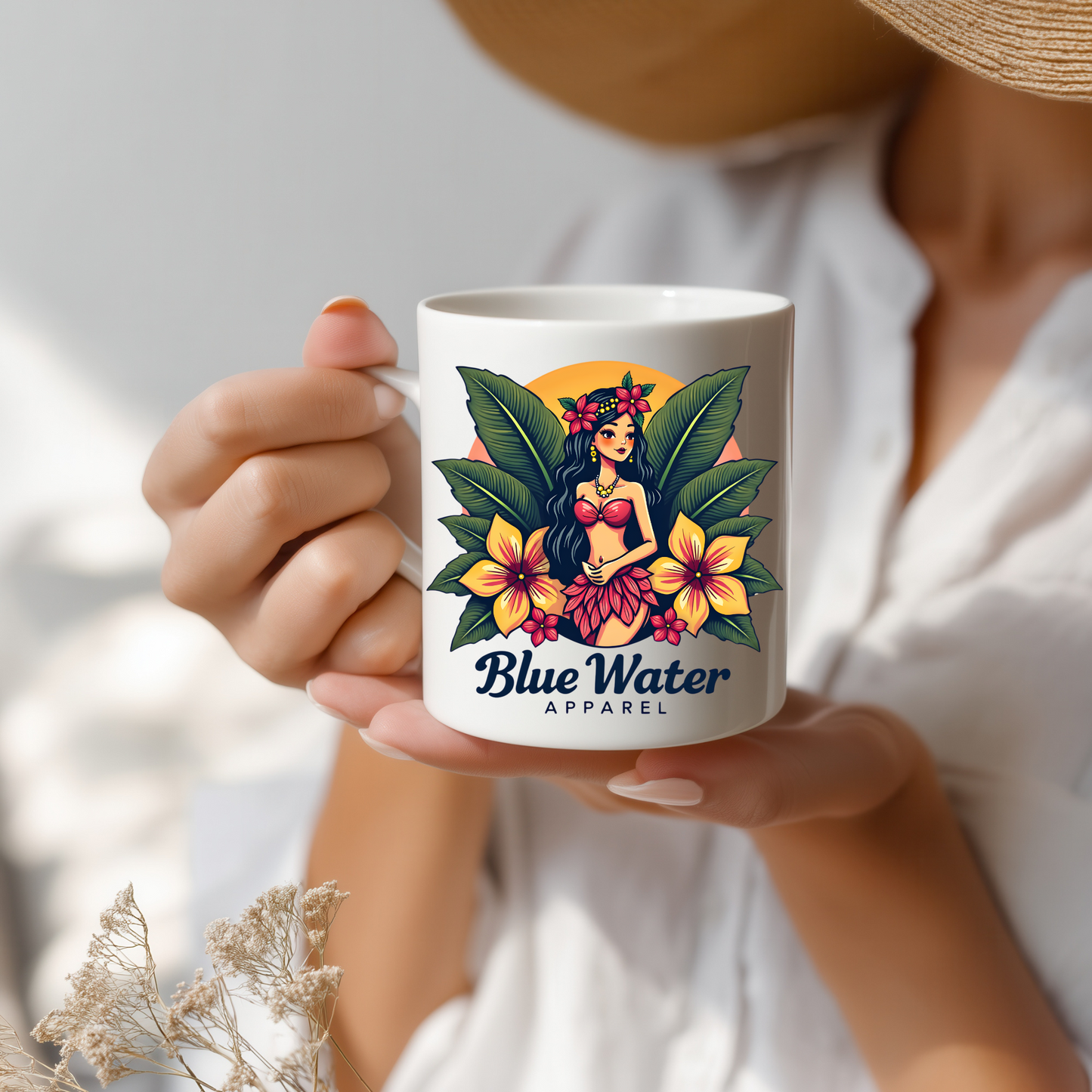 Island Girl 11oz. Ceramic Mug by Blue Water Apprel