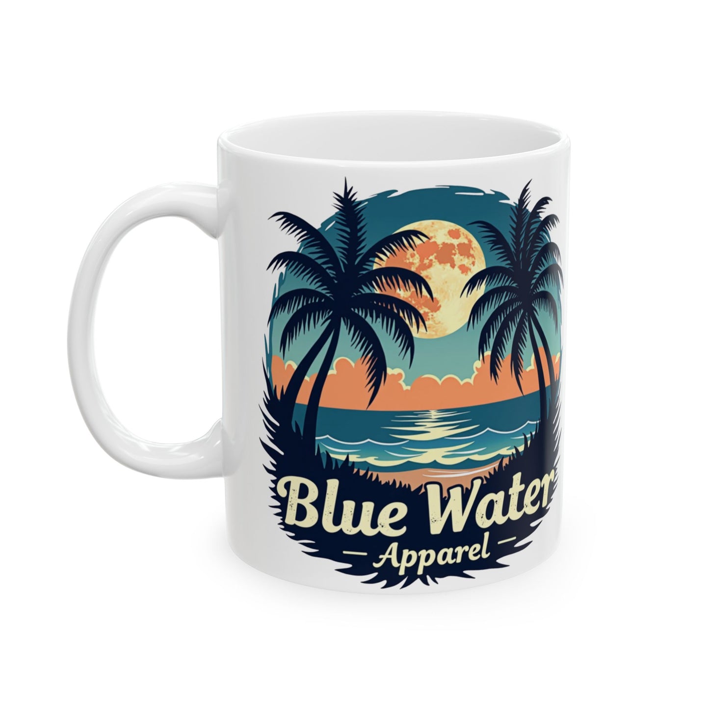 Tropical Moon 11oz. Mug by Blue Water Apparel