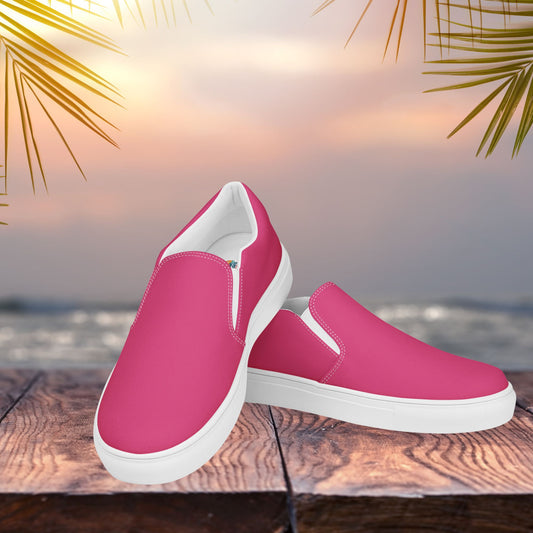 Heliconia Women's Slip-On Canvas Shoes to Match Our Retro Collection Hooded Sweatshirts!