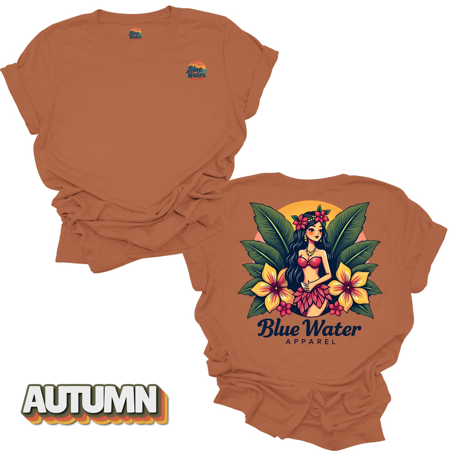 Vintage Graphic Tee - Island Girl by Blue Water Apparel