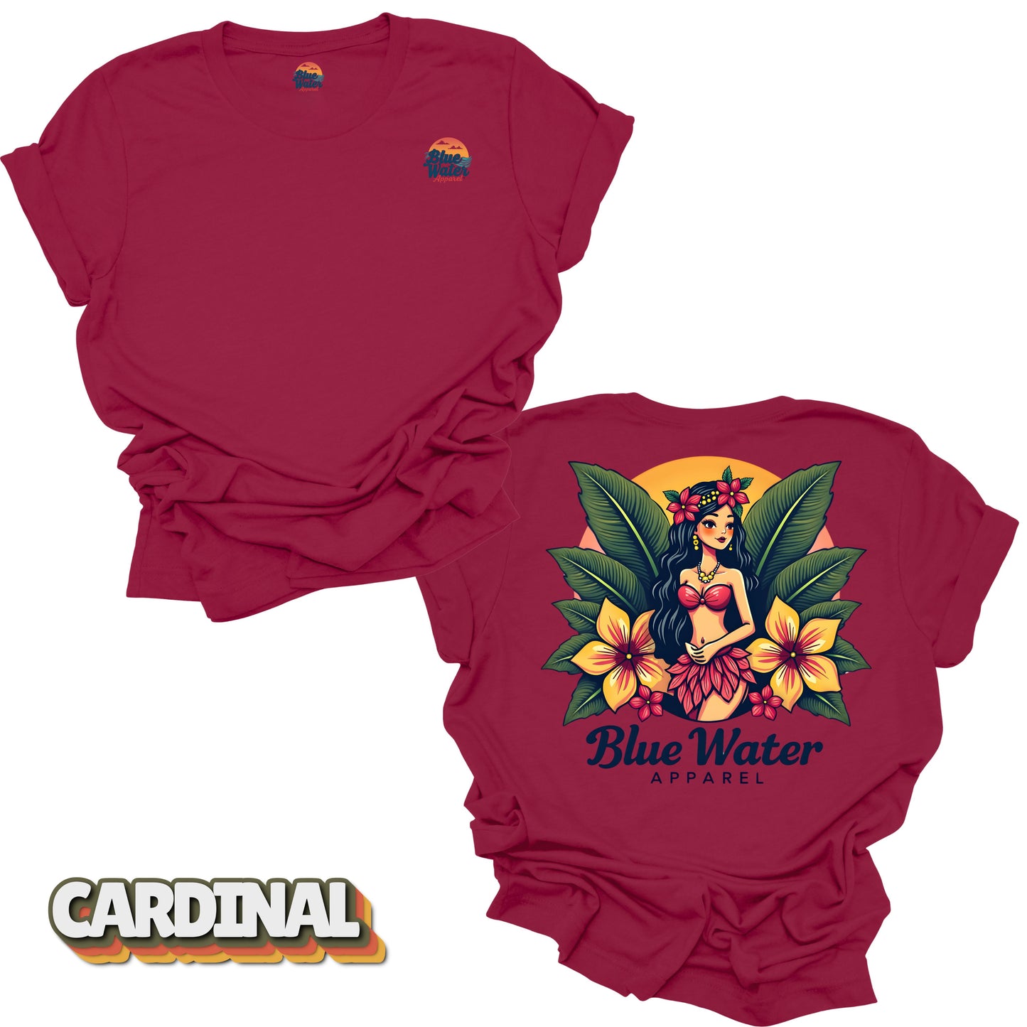 Vintage Graphic Tee - Island Girl by Blue Water Apparel