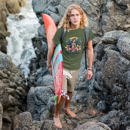 Vintage Graphic Tee - Island Girl by Blue Water Apparel