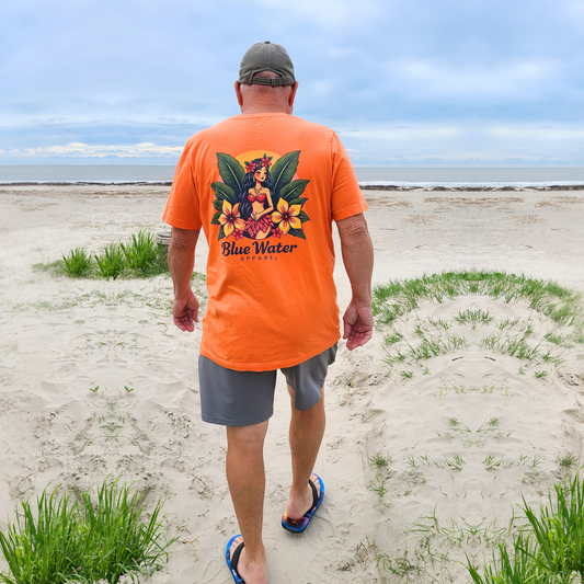 Vintage Graphic Tee - Island Girl by Blue Water Apparel