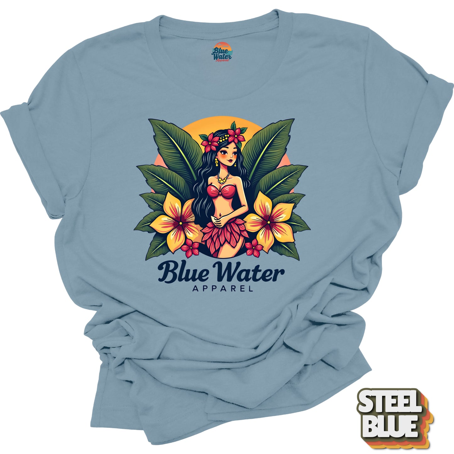 Vintage Graphic Tee - Island Girl by Blue Water Apparel