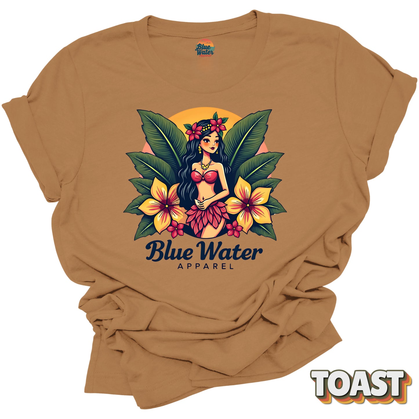 Vintage Graphic Tee - Island Girl by Blue Water Apparel