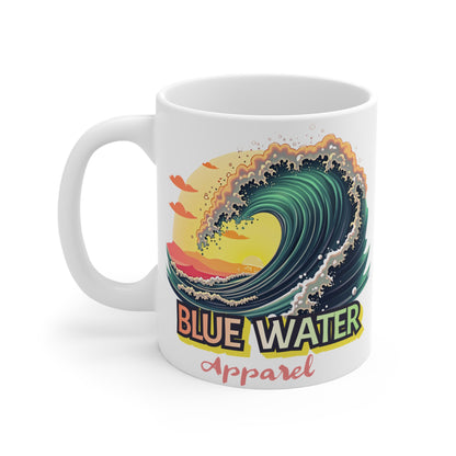 Vintage Surf 11oz Ceramic Mug by Blue Water Apparel