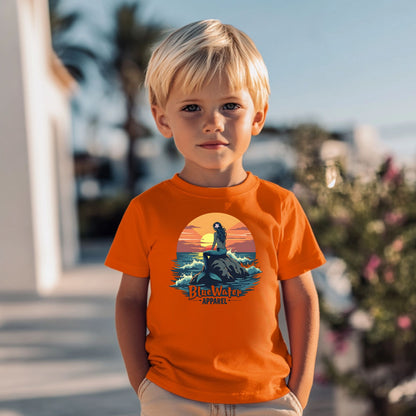 Vintage Graphic Kid's Tee - Vintage Mermaid by Blue Water Apparel