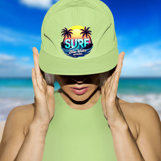 Retro Graphic Surf Cap -  Retro Surf by Blue Water Apparel