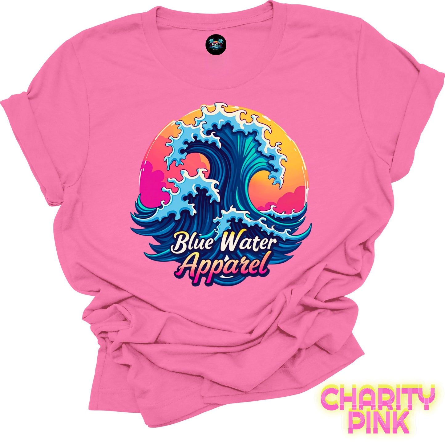 Retro Graphic Tee - Retro Wave by Blue Water Apparel