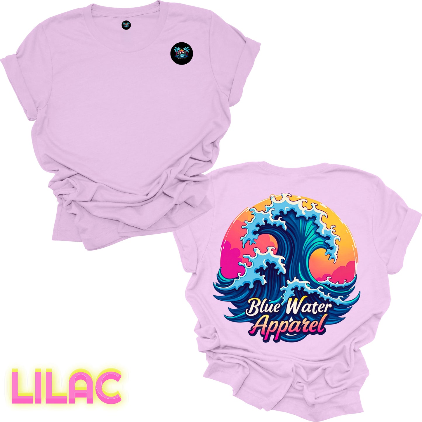 Retro Graphic Tee - Retro Wave by Blue Water Apparel