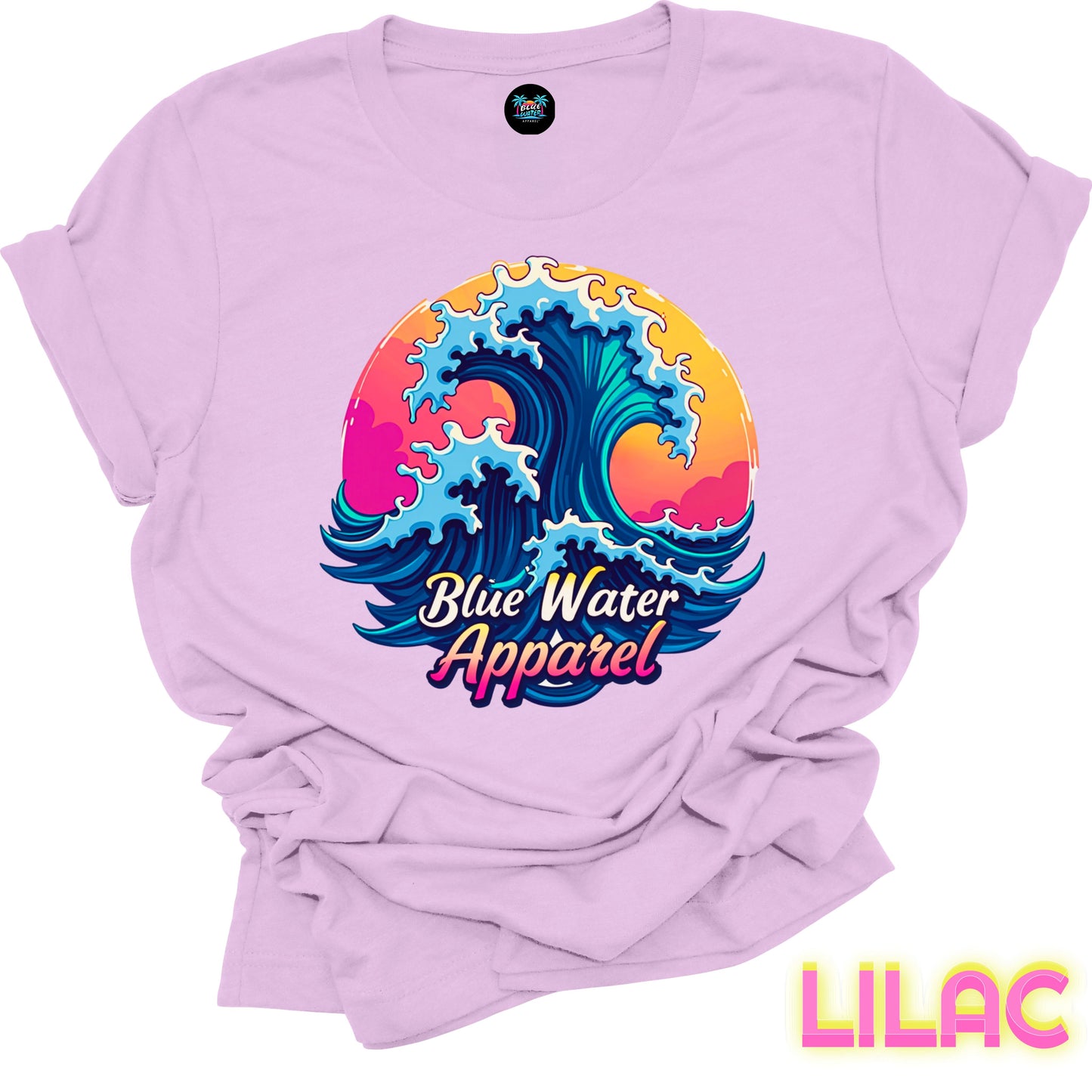 Retro Graphic Tee - Retro Wave by Blue Water Apparel