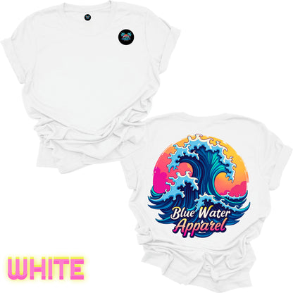 Retro Graphic Tee - Retro Wave by Blue Water Apparel