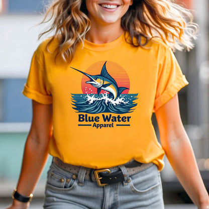 Vintage Graphic Tee - Vintage Marlin by Blue Water Apparel
