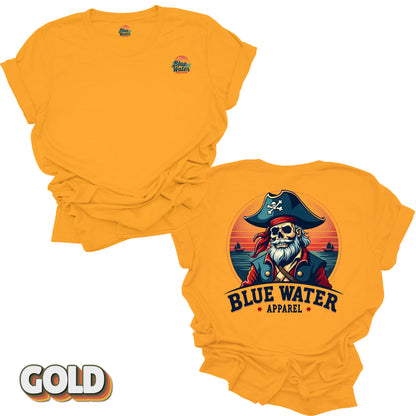 Vintage Graphic Tee - Vintage Pirate by Blue Water Apparel