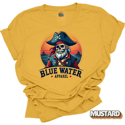 Vintage Graphic Tee - Vintage Pirate by Blue Water Apparel
