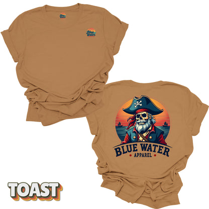 Vintage Graphic Tee - Vintage Pirate by Blue Water Apparel