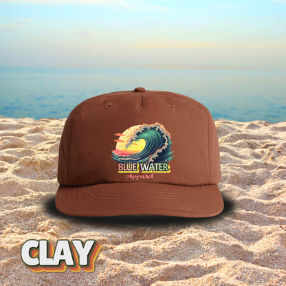 Vintage Graphic Surf Cap - Vintage Surf by Blue Water Apparel