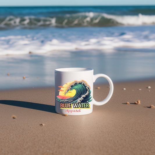 Vintage Surf 11oz Ceramic Mug by Blue Water Apparel