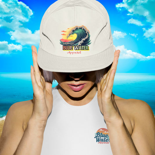Vintage Graphic Surf Cap - Vintage Surf by Blue Water Apparel