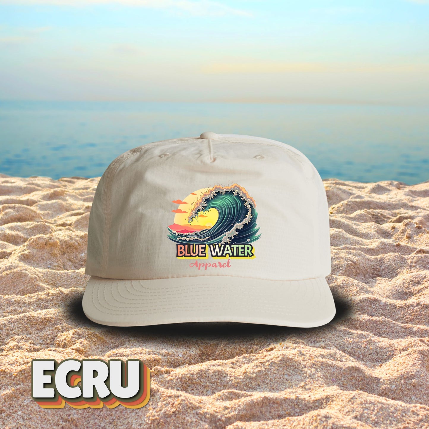 Vintage Graphic Surf Cap - Vintage Surf by Blue Water Apparel