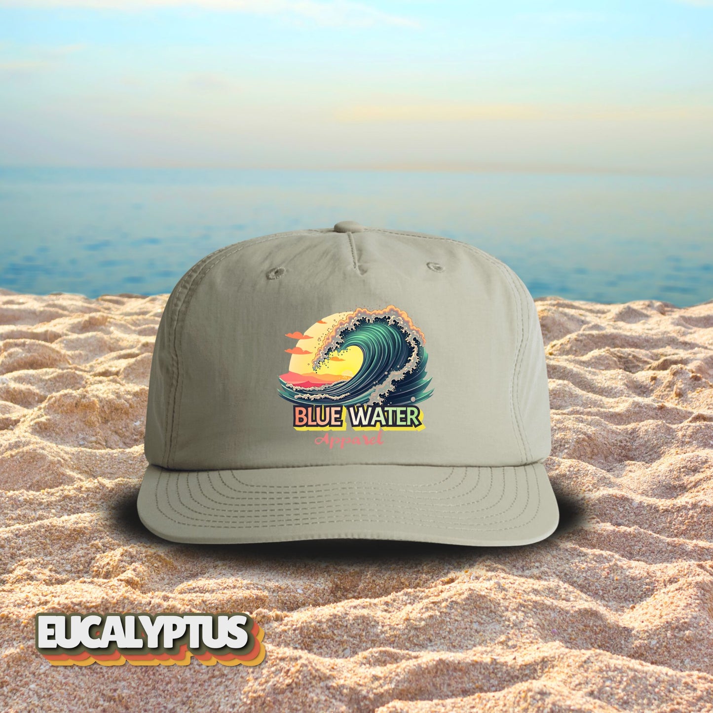 Vintage Graphic Surf Cap - Vintage Surf by Blue Water Apparel