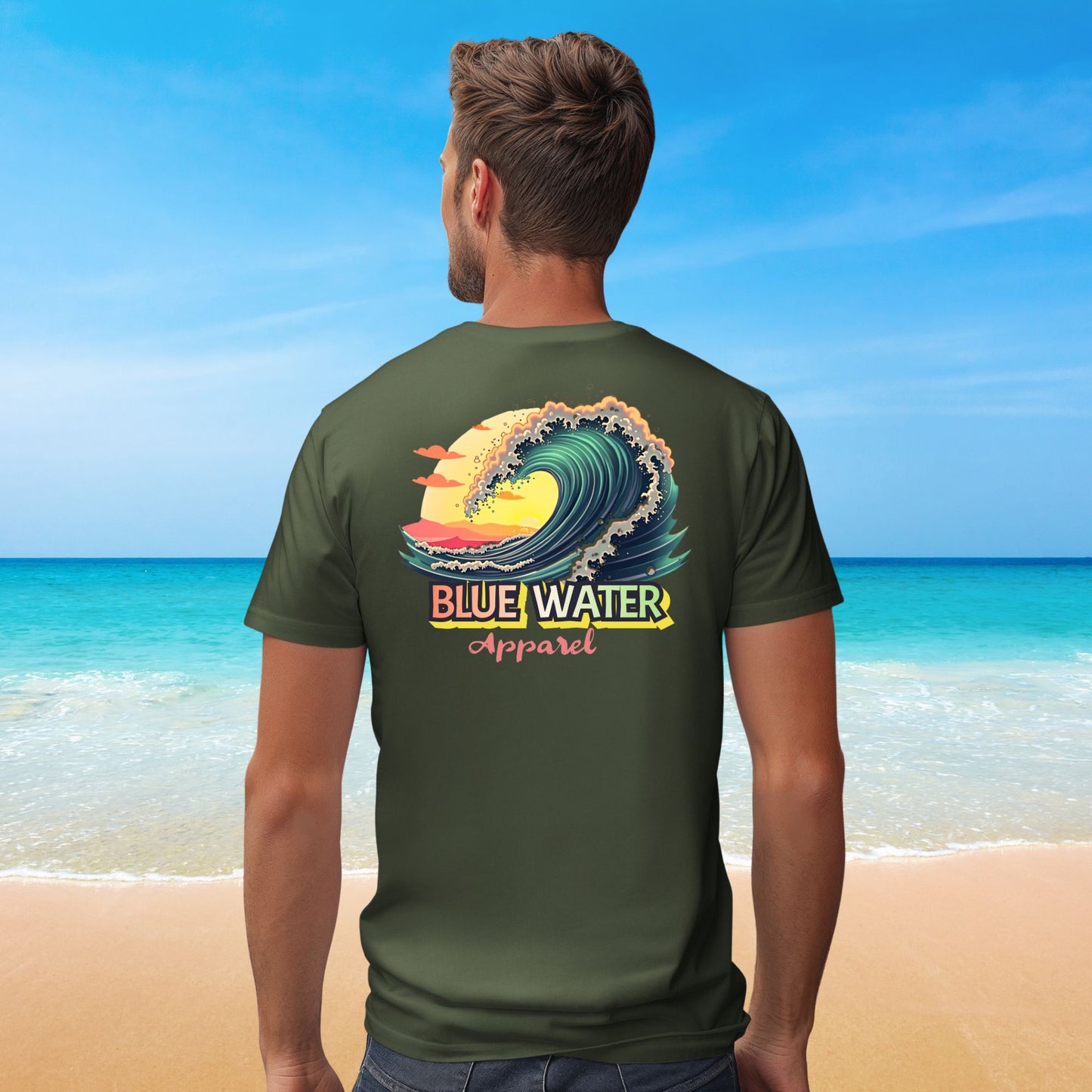Vintage Graphic Tee - Vintage Surf by Blue Water Apparel