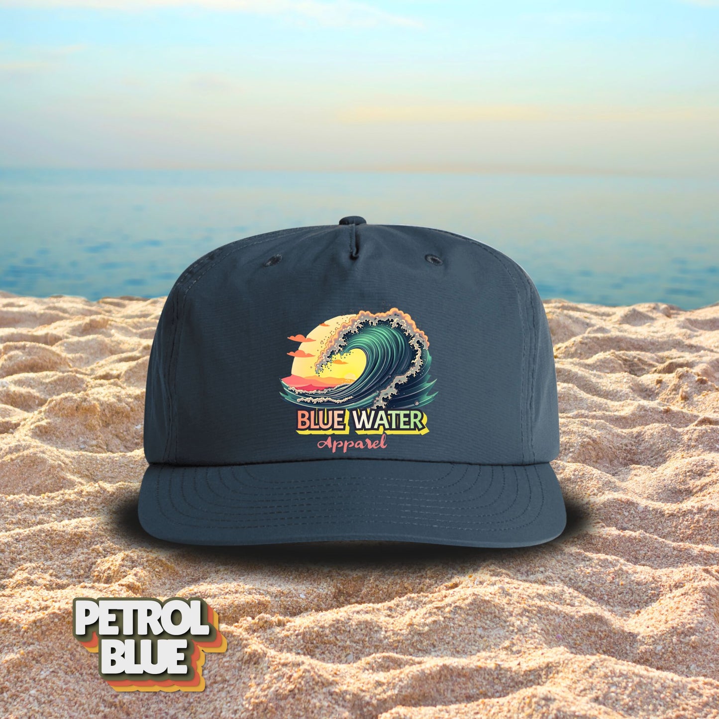 Vintage Graphic Surf Cap - Vintage Surf by Blue Water Apparel